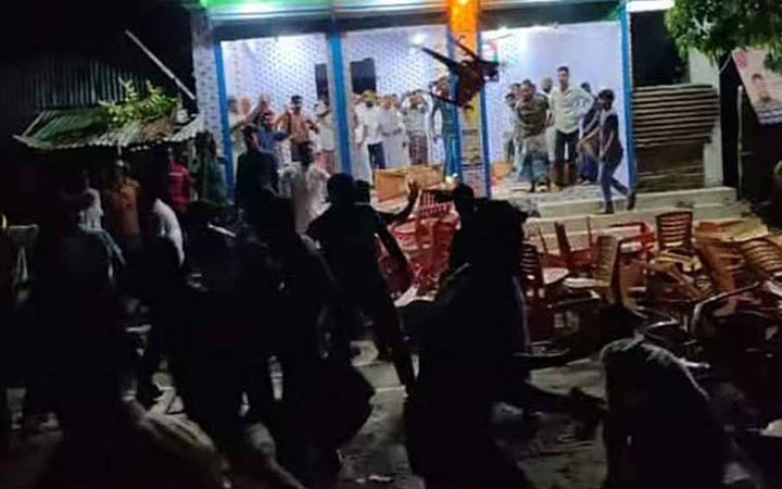 বিএনপি ও গণঅধিকার পরিষদের সংঘর্ষ, আহত অর্ধশত